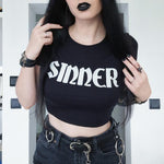 Sinner Crop Top