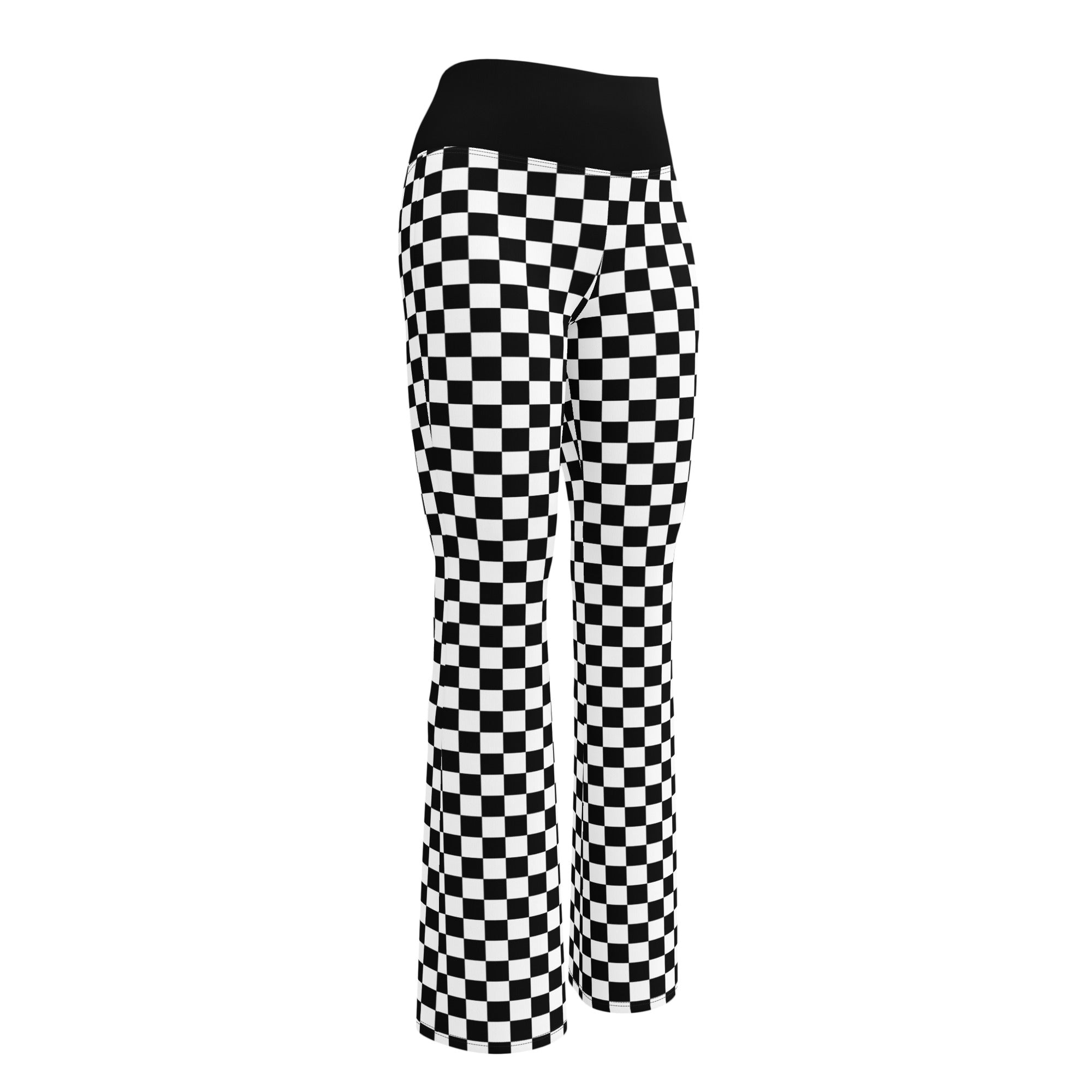 Chequer Flare Leggings