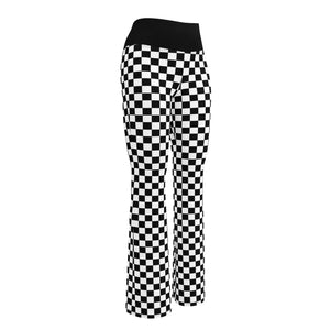 Chequer Flare Leggings