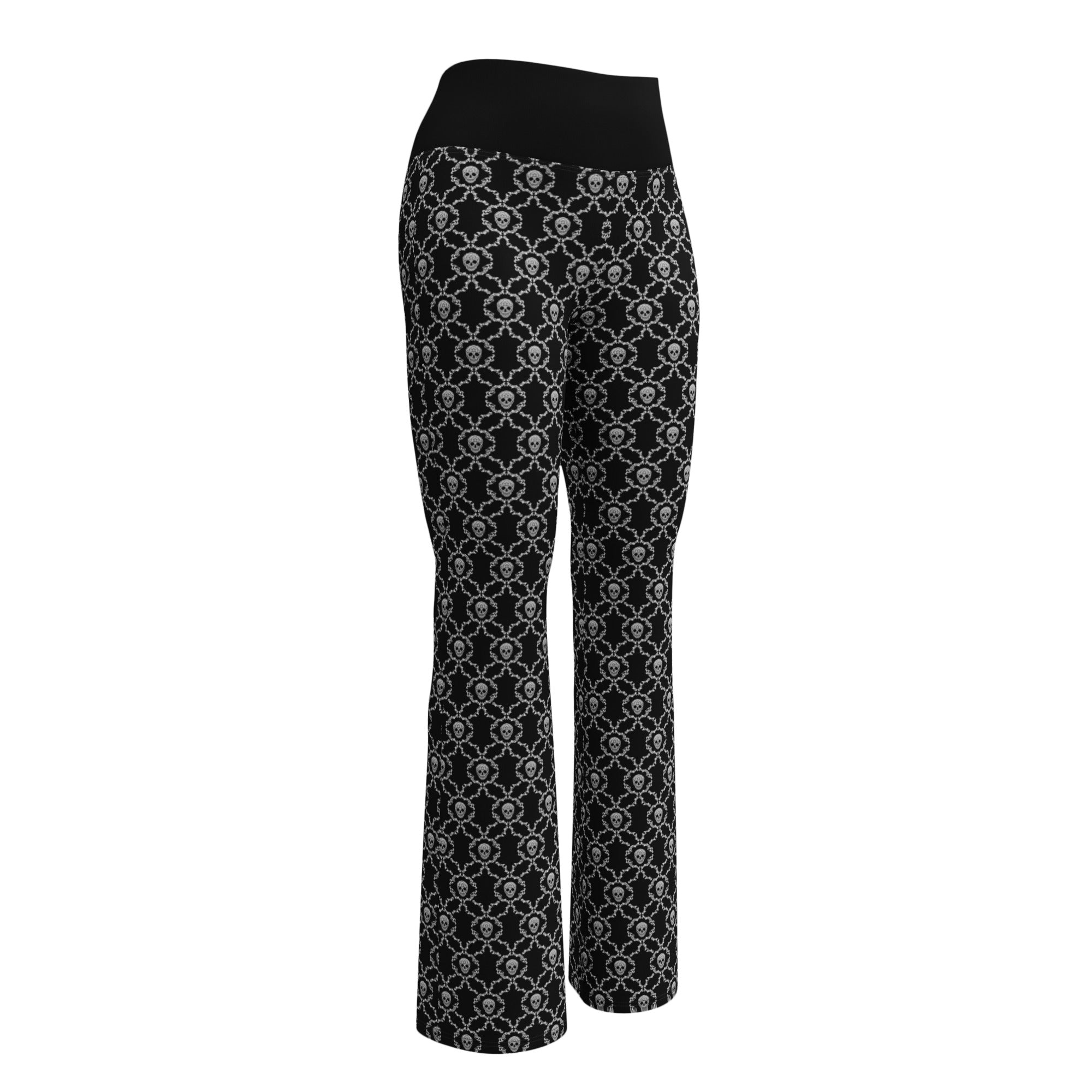 Paisley Chain Flare Leggings