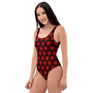 Pentacle Spider One-Piece Swimsuit