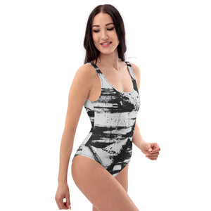 Paint One-Piece Swimsuit