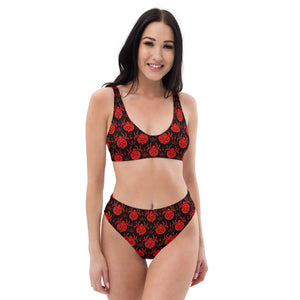 Pentacle Spider High-Waisted Bikini