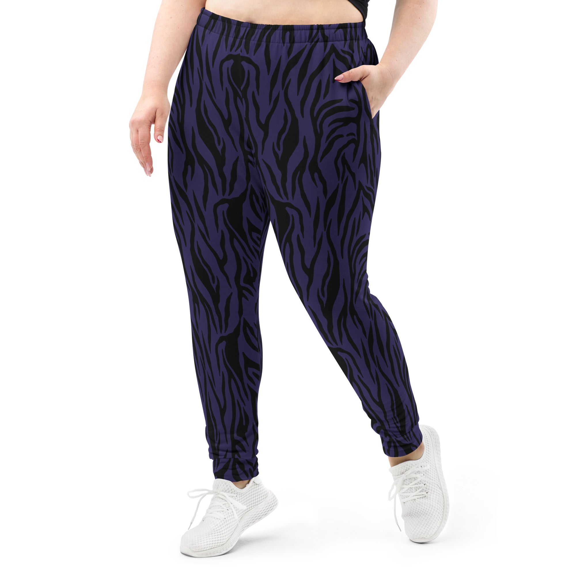 Purple Zebra Joggers