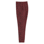 Red Leopard Joggers