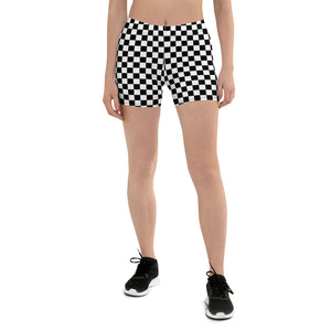 Chequer Bike Shorts