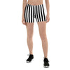 Stripes Bike Shorts