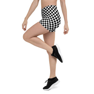 Chequer Bike Shorts