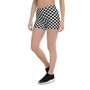 Chequer Bike Shorts