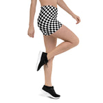 Chequer Bike Shorts