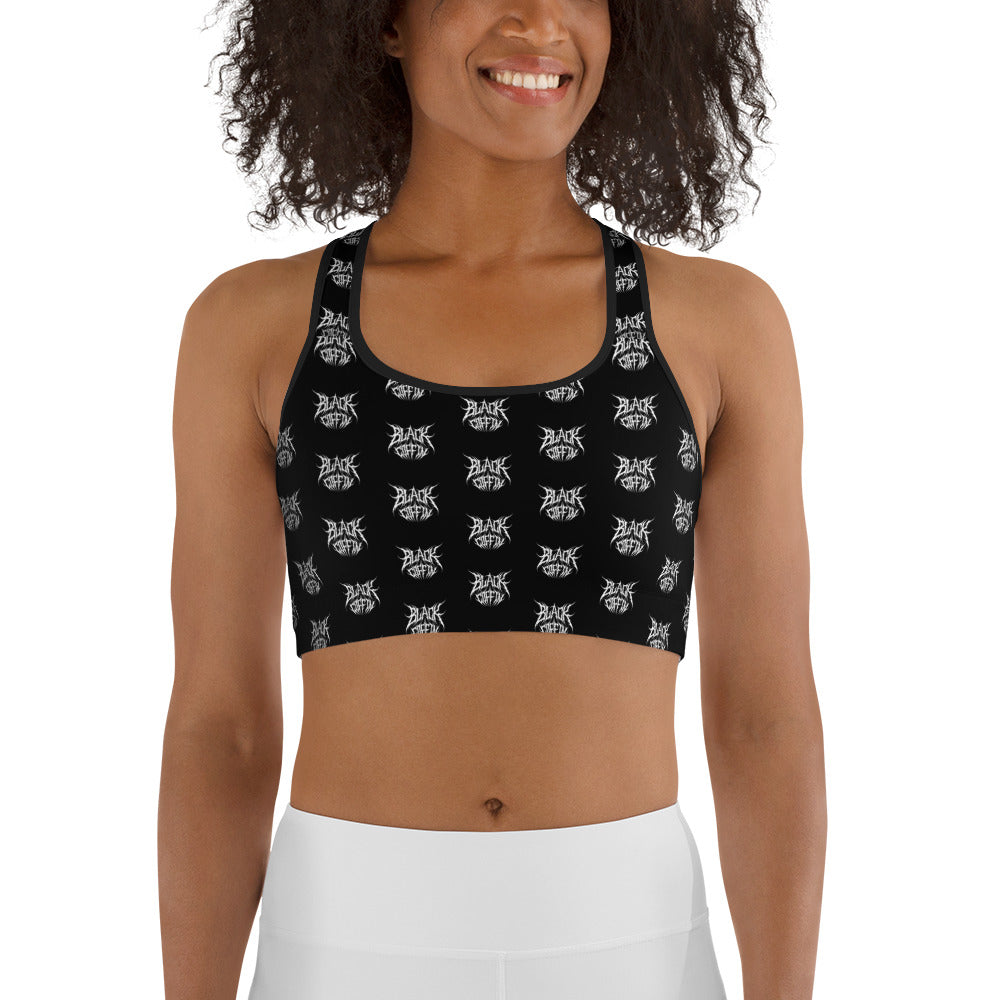 Metal Logo Sports Bra