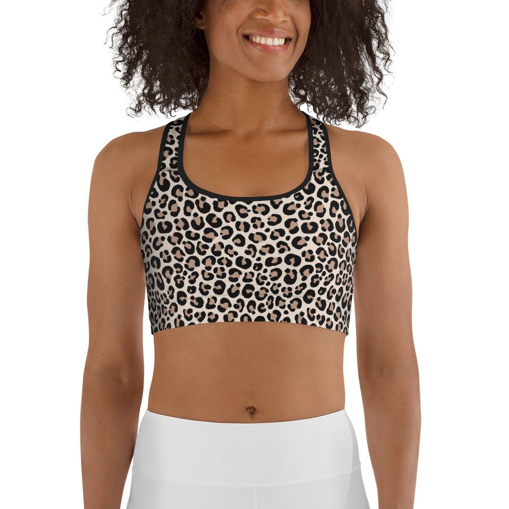 Classic Leopard Sports Bra