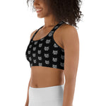 Metal Logo Sports Bra