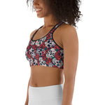 Skulls N' Roses Sports Bra