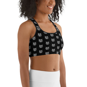 Metal Logo Sports Bra