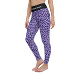 Purple Leopard Leggings