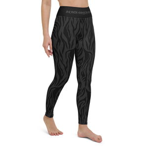 Black Zebra Leggings