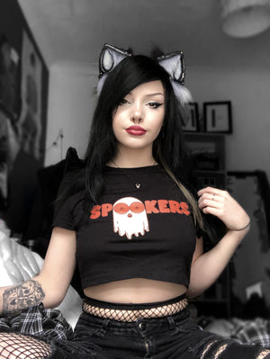 Spookers Crop Top