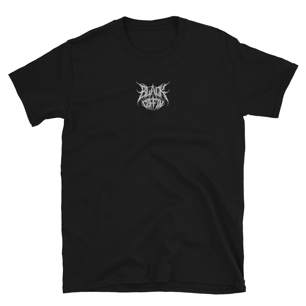 Metal Embroidered Logo Unisex T-Shirt