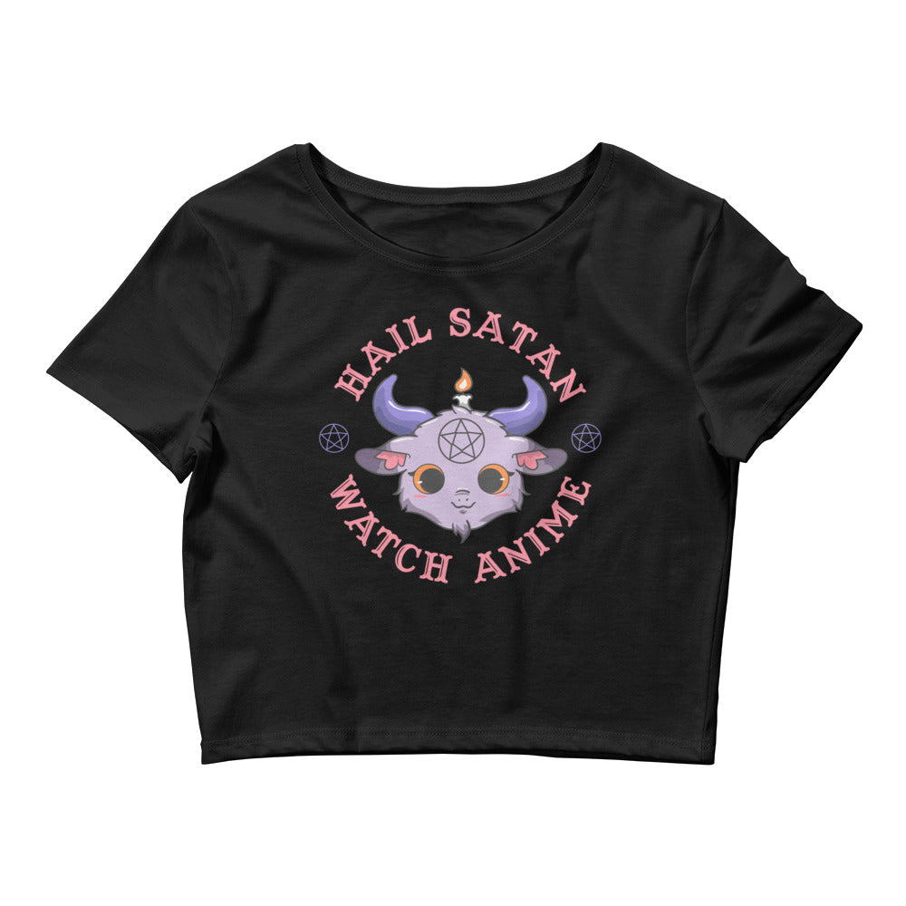 Hail Satan Watch Anime Crop Top