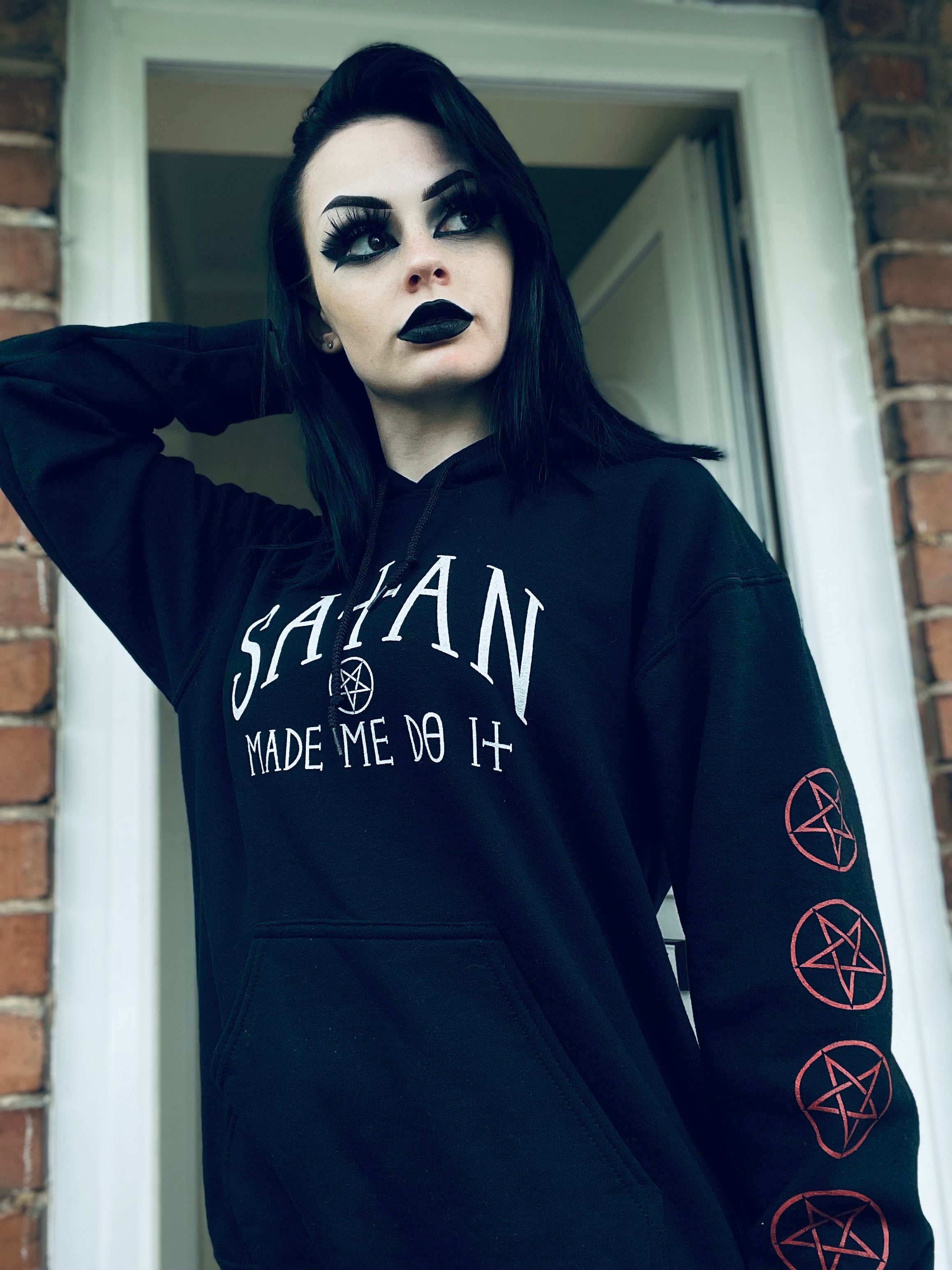 Satan Made Me Unisex Hoodie