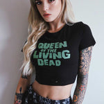 Queen Of The Living Dead Crop Top